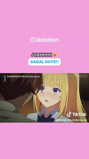Konfliknya makin seru guys di S4 ini!! 📺 CLASSROOM OF THE ELITE 4th Season ⏰ Tayang setiap Rabu jam 19:30 WIB di Bstation #CLASSROOMOFTHEELITE #bstationindonesia #bstationbeyondanime