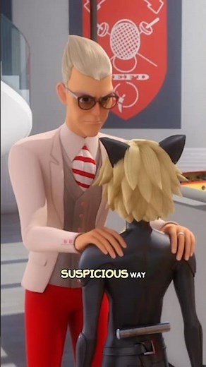 Gabriel Already Knew Adrien Was Cat Noir! #miraculous #miraculousladybug