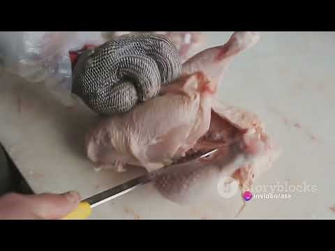 DRESSING POULTRY CARCASSES FOR VARIOUS PURPOSES. AGRICULTURE AND NUTRITION GARDE 8.