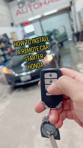 How to install a Remote Starter that requires 2 step programming #remotestarter #CloseYourRings #tiktokmademebuyit #journaling #manifestation #honda
