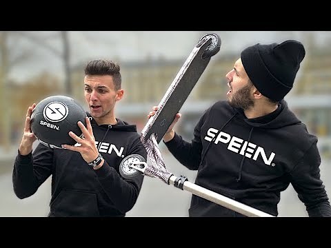 ON ÉCHANGE NOS SPORTS ! #2 (FOOT VS TROTTINETTE) Ft ‪@wassfreestyle‬ !