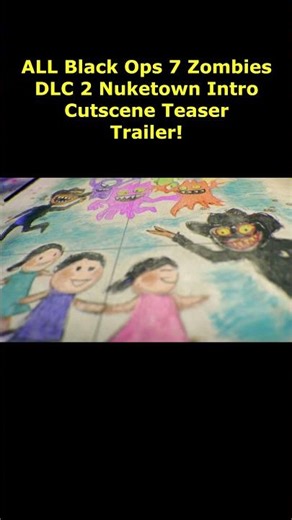 Black Ops 7 Zombies DLC 2 Nuketown House & Warden Intro Cutscene Teaser Trailer! BO7 Zombies DLC 2