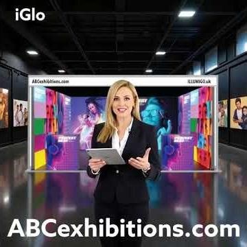 LED lightbox exhibition stand shell scheme