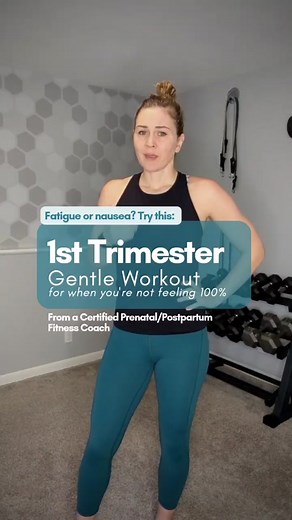 1st Trimester Gentle Workout: Stay Active Safely During Pregnancy