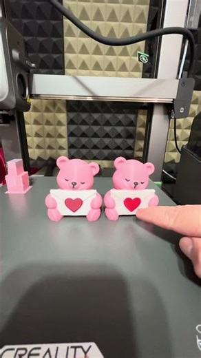 Listos los modelos de comparación Creality - Bambú #impresión3d #3dprinting