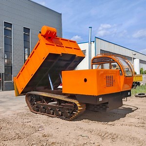 [Hot Item] Heavy-Duty 10 Ton Crawler Dump Truck for Large Slag Transport