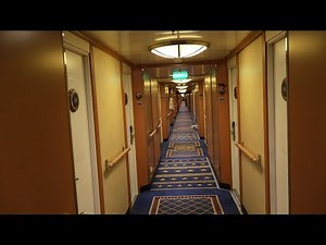 Disney Wonder Deck 2 Staterooms POV - Disney Cruise Line - 3/7/25 (4k 60fps)