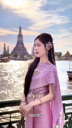 10K views · 1K reactions | Thai Dress & Wat Arun, Thailand | Love Thai Culture | Facebook