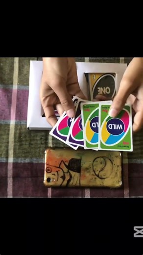 Cheap uno card box unboxing