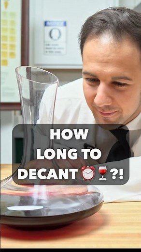 Decanting Wine: tips and tricks 🍷🤓 #sommelier #wine #tips
