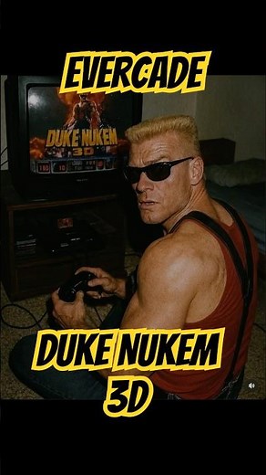 Evercade Duke Nuke 3D on the Super Pocket! #retrogaming #evercade #dukenukem #gaming