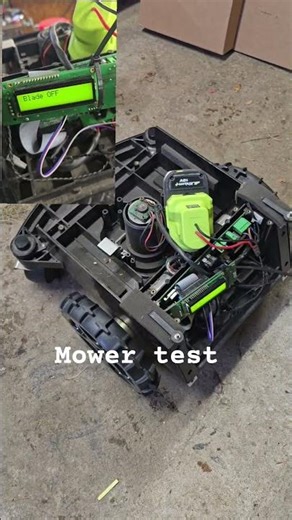 Ambrogio L200 Robot mower custom firmware #diy #garage #robotics