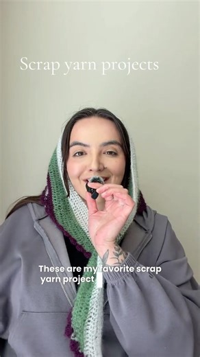 My favorite scrap yarn projects ✨ #crochet #scrapyarnprojects