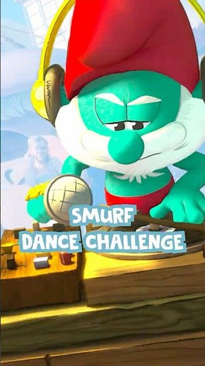 Smurfs dance party! #Shorts