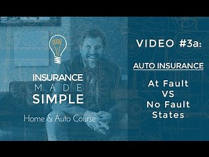 At Fault VS No Fault Auto Insurance