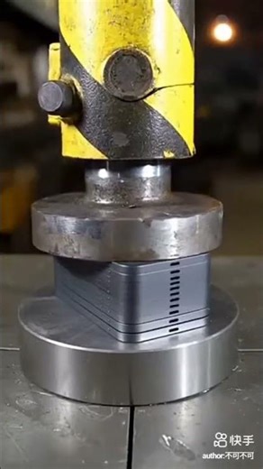 Extreme Hydraulic Press | Satisfying #shorts #shortsfeed #hydraulicpres