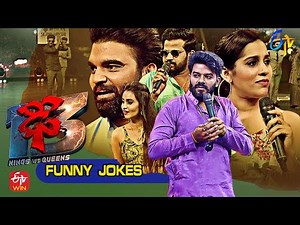 Pradeep | Sudheer | Rashmi | Deepika | Aadi | Funny Jokes | Dhee 13 | Kings vs Queens | ETV Telugu