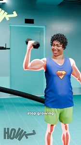 Why Do Muscles Stop Growing? 🛑💪 #musclegrowth #gym #fitness #learnin #shorts | Howz