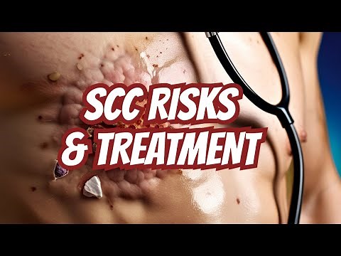 Squamous cell carcinoma/ SCC / squamous skin cancer: risk factors, causes, symptoms and treatment