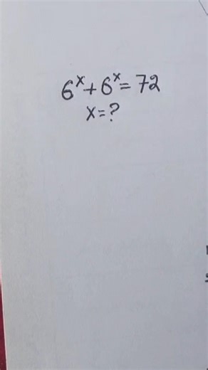 solve the exponential function#maths #mathstricks
