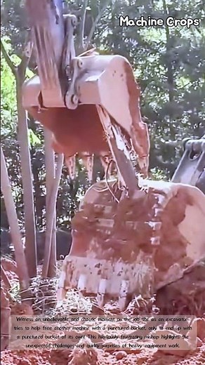 Double Excavator Bucket Fail Gone Wrong #worker #p