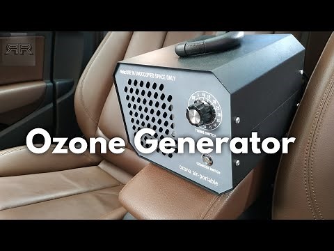 🚬Ozone Generator 🚭BEST WAY to Eliminate Cigarette Smoke Odor From Your Car