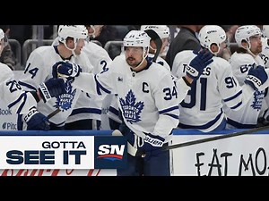 GOTTA SEE IT: Auston Matthews Passes Mats Sundin For Maple Leafs Record
