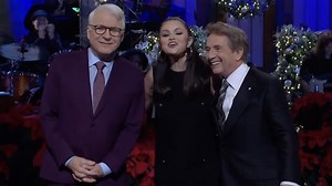 Selena Gomez Joins Steve Martin and Martin Short's Holiday-Infused 'SNL' Episode
