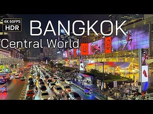 🇹🇭 Walking in CentralWorld Bangkok | 4K HDR Mall Tour in Thailand’s Shopping Paradise