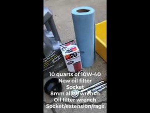 2013-2016 Porsche Boxster/Cayman 981 Oil Change