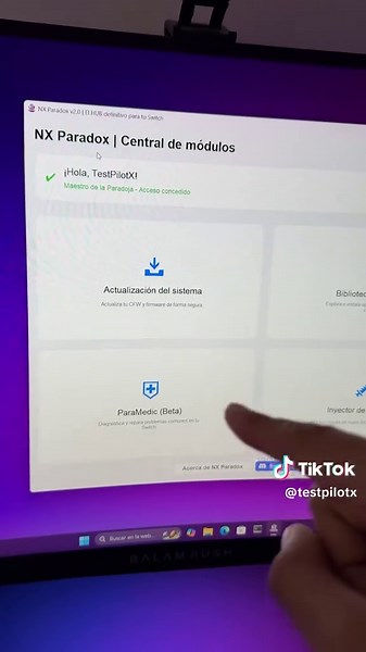 Así de rápido es actualizar una switch mágica con NX Paradox ✨ El prog...