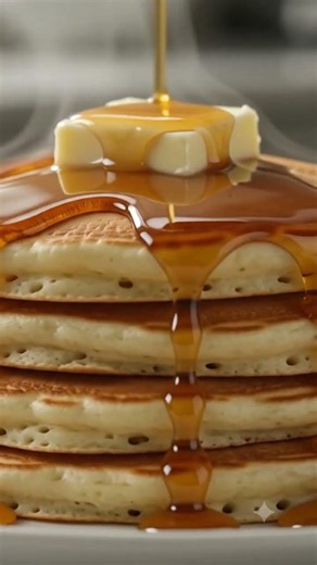 Blueberry Pancakes 🫐🥞 | Fluffy American Pancake Recipe | Easy Breakfast