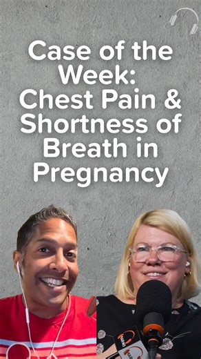 EM:RAP on Instagram: "Are you ready to treat a 33-week pregnant patient coming in from an OB transfer with chest pain and wheezing? In this Case of the Month, Swami and Jan break down the evaluation of a 33-week pregnant patient presenting with chest pain and shortness of breath. The duo covers: -Key differentials include PE, SCAD, pneumothorax, anemia, and peripartum cardiomyopathy -How to approach D-dimer interpretation using the YEARS protocol -The role of POCUS, chest X-ray, and when and if 