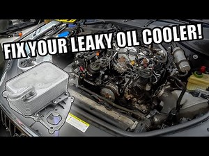 Engine Oil Cooler Re-Seal + Intake Manifold Removal - 3.0 TDI CNRB