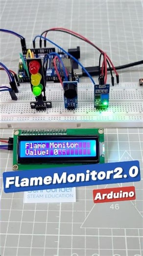 Flame Sensor Project: How Safe Is Your Space? #arduino #arduinoproject