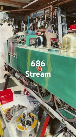 WAB 686 Steam Locomotive Restoration 5" Gauge