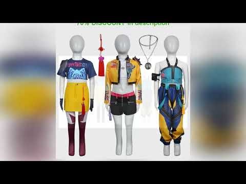 #Fantasia Rumi Zoey Cosplay Girls Stage Clothing Devil Hunter Disfraz Costume 6 to 14 Years Hallow