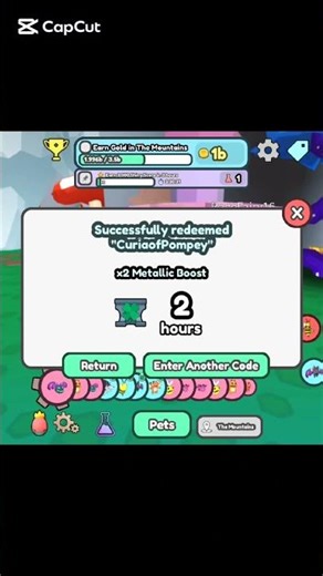 😱 NOVÝ METALLIC CODE! ZÍSKAJ OP PETA v Collect All Pets! ✨