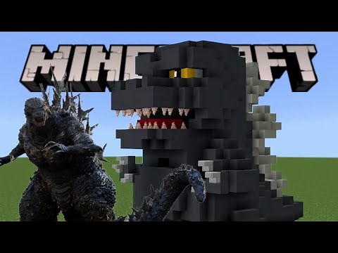 How to build Godzilla in Minecraft