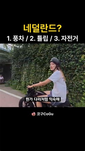 네덜란드하면 떠오르는 단어 3가지