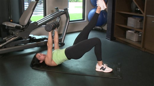 Single leg bridge - Today's Tip