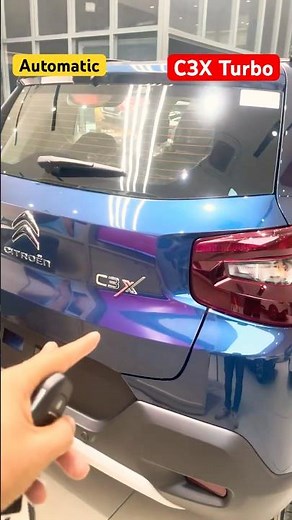 🔥New Citroen C3X Turbo Automatic Details Review Price Features Mileage All ✅ #c3x
