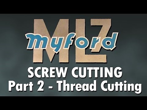 Screw Cutting on a Myford ML7 Lathe - Part 2 - Cutting the Thread