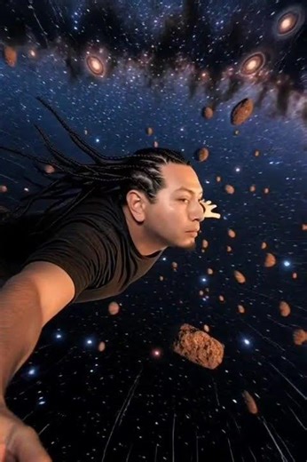 Flotando entre galaxias, flotando en mi propio sonido.🌌#Beat alien, fuera de este planeta.🛸🔥 #alien