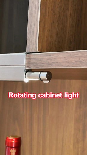 Rotating cabinet lights, no need for slotting#lamp #light #led #lightingdecor #homedecor #lightingdesign #interiordesign #lampfactory #diy #installation#madeinchina #made-in-china #aleadhome #aleadlighting | Alead Home Intelligent