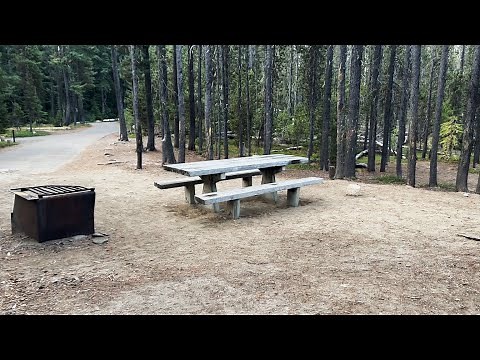 (4K UHD) BEST CAMPSITE (#45) @ Bumping Lake Campground! | Okanogan-Wenatchee NF | Washington