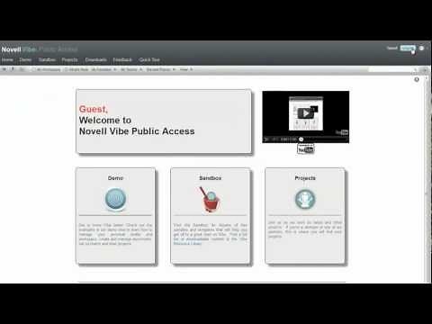 Vibe Public Access QuickTour Video