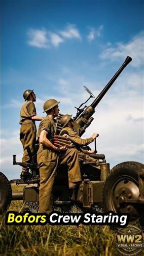 40mm Bofors Against the Buzz Bomb Britain’s V1 Defense Line #military