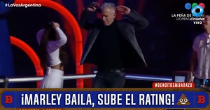 ¡El desopilante blooper de Marley que alzó el rating!