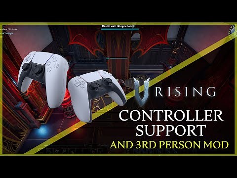 WOW!! V Rising Controller Support AND 3rd Person Camera!